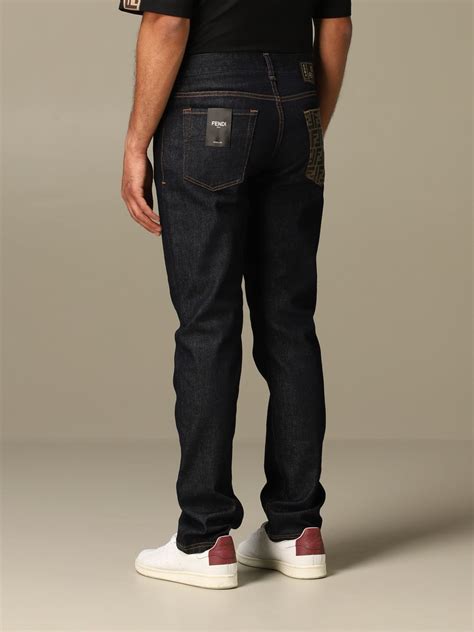 mens fendi jeans|Fendi pants price.